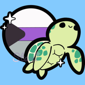 Demi Turtle Pin