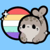 Sapphic Seal Pin