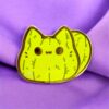 Catcus Kitty Bean Pin