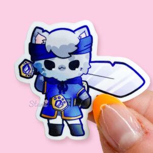Paladin Cat Sticker Paladin Cat Sticker
