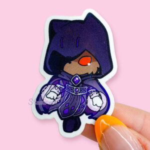 Dark Mage Fox Sticker Dark Mage Fox Sticker
