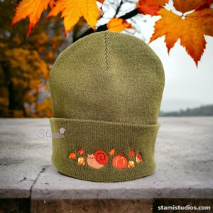 Snail Pace Cuffed Beanie