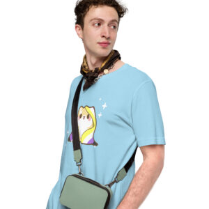 Non Binary Shiba Unisex T-shirt Non Binary Shiba Unisex T-shirt