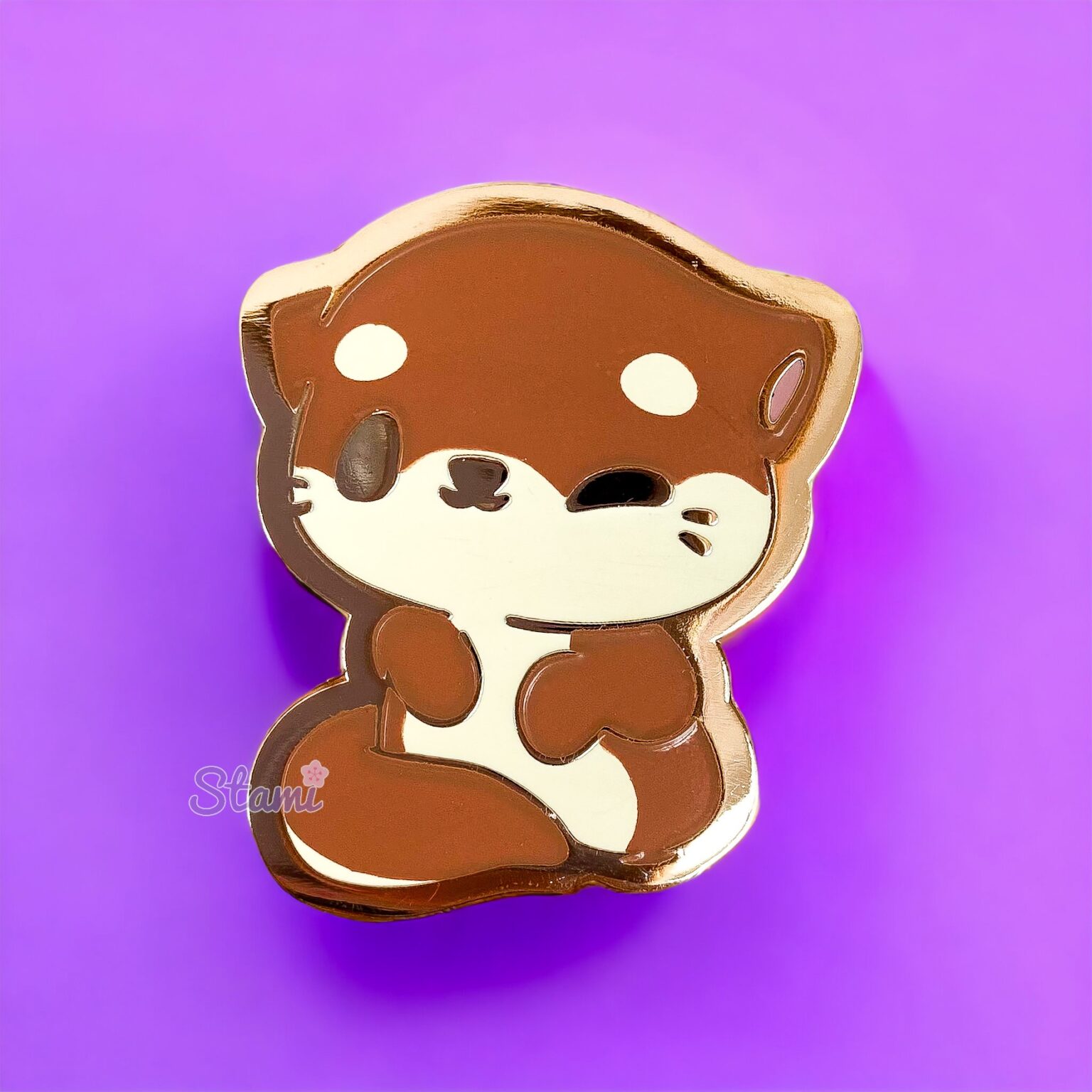 Baby Otter Pin - Stami Studios