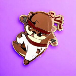 Fighter Otter Pin Fighter Otter Pin