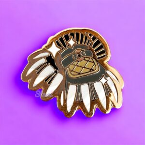 Fighter Gloves RPG Pin Fighter Gloves RPG Pin
