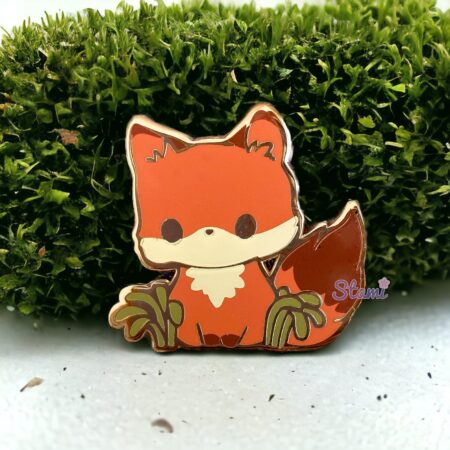 Fox Woodland Collection Pin