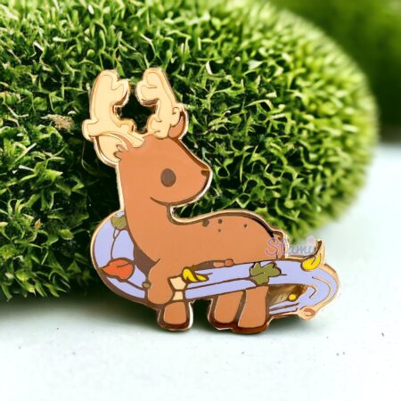 Stag Woodland Collection Pin
