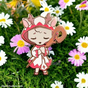 White Mage Reindeer Pin White Mage Reindeer Pin