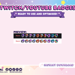 Rings Twitch/Youtube Badge Pack Rings Twitch/Youtube Badge Pack
