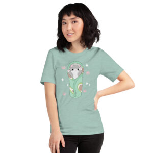 Avocado Kitty Adult Unisex T-shirt Avocado Kitty Adult Unisex T-shirt