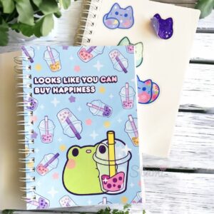 Boba Tea is Happiness Reusable Sticker Book Boba Tea is Happiness Reusable Sticker Book