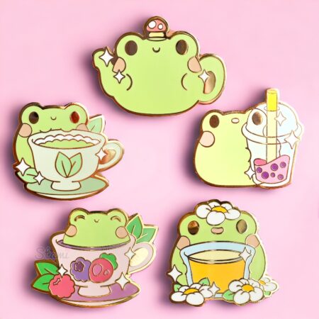 All Tea Time Frog GatchaPins