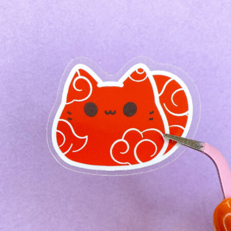 Lunar New Year Kitty Bean Sticker