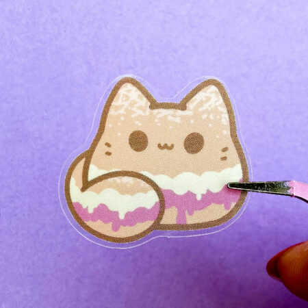 Scone Kitty Bean Sticker