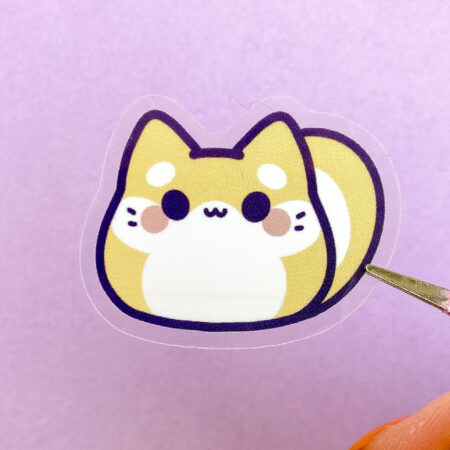 Chabisu Kitty Bean Sticker