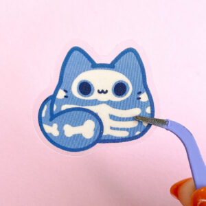 Undead Kitty Bean Sticker Undead Kitty Bean Sticker
