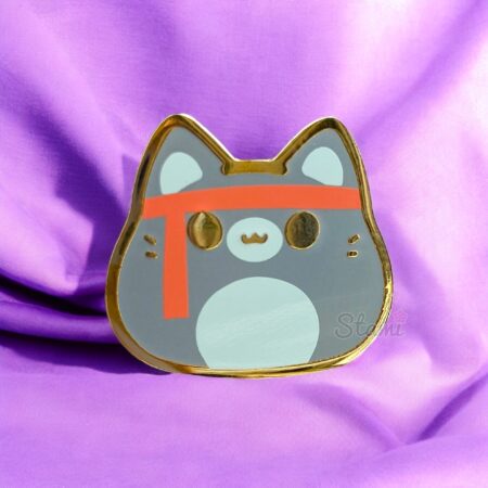 Expert Fightist Kitty Bean Pin