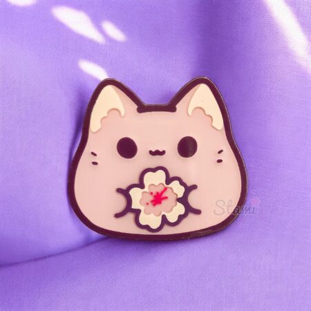 Blossom Gift  Kitty Bean Pin