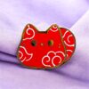 Lunar New Year Kitty Bean Pin