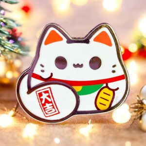 Lucky Kitty Bean Pin Lucky Kitty Bean Pin
