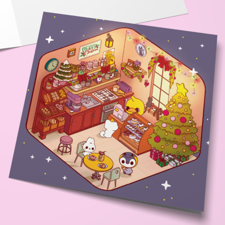 Interactive Bakery Christmas Card