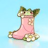 I Frogot My Wellies Pin