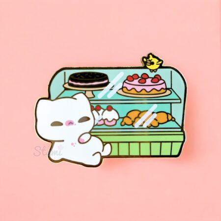 Cat Cafe Pin