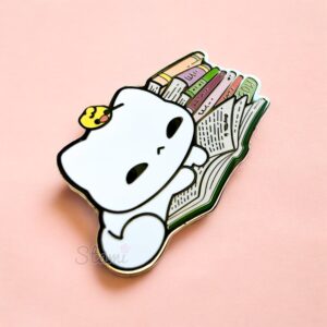 The Purr-fect Book Pin The Purr-fect Book Pin