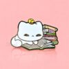 The Purr-fect Book Pin