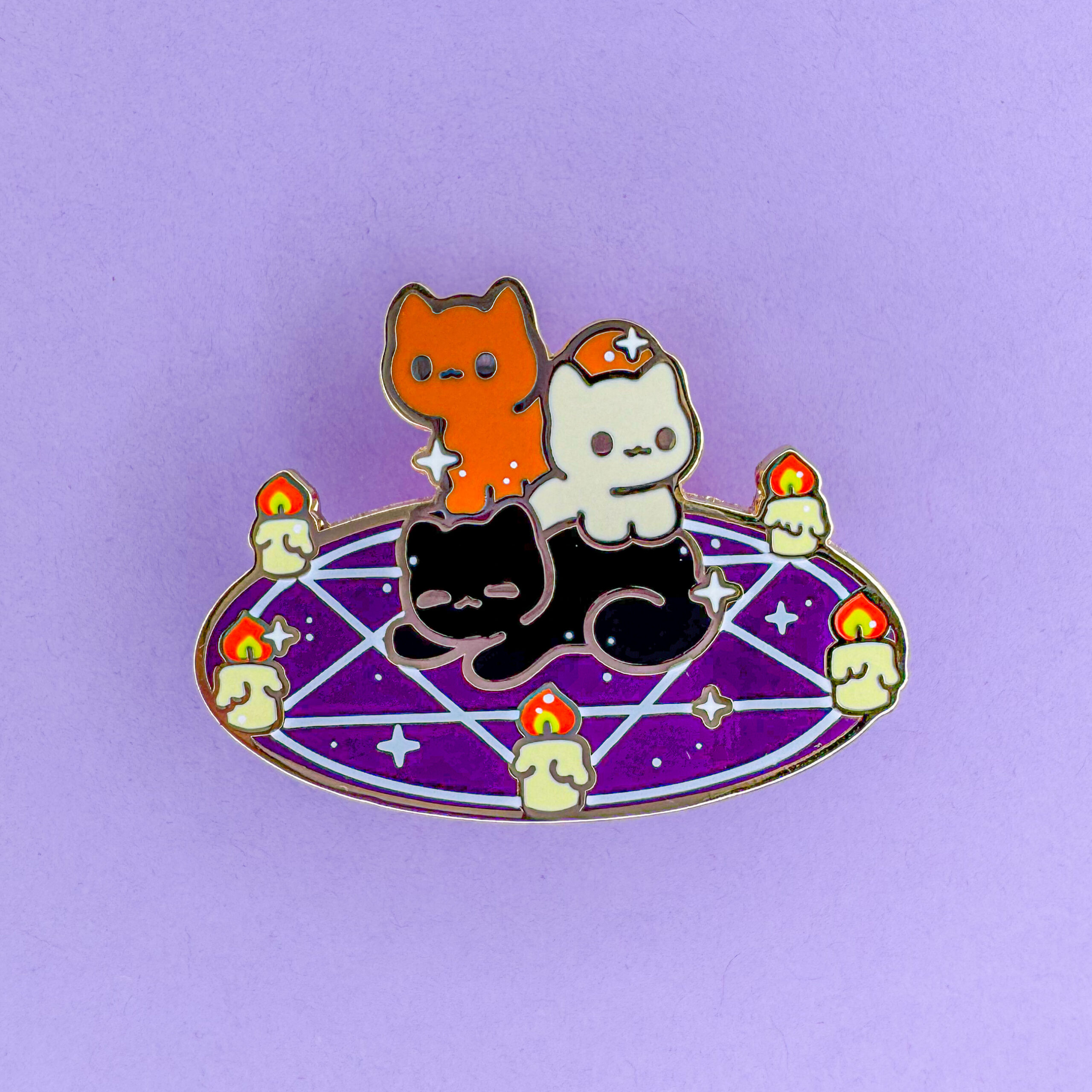 Summoning Kittens Pin Summoning Kittens Pin