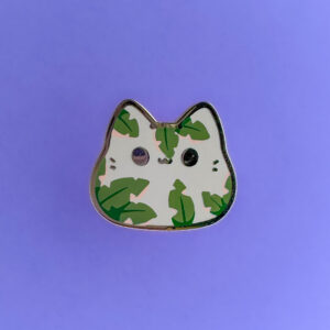 Botanist Kitty Bean Pin