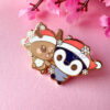 Winter Buddies Pin