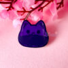 Bat Kitty Bean Pin